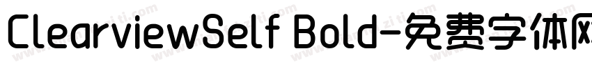 ClearviewSelf Bold字体转换